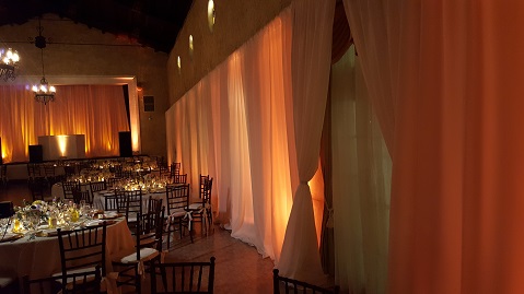 Ballroom draping