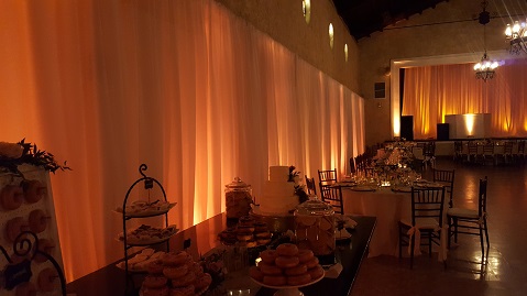 Ballroom draping