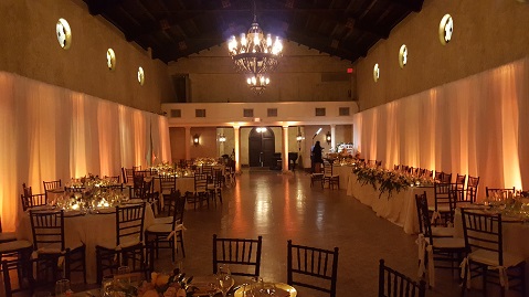 Ballroom draping