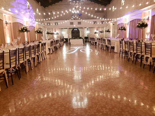 Indoor string lighting