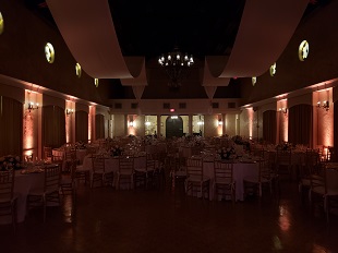 Ballroom up-lighting
